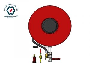 Fire Hose Reel With Semi-Rigid Hose